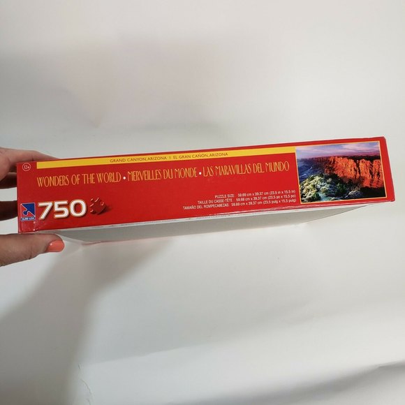 New Sealed Sure Lox Wonders of the World Jigsaw Puzzle Grand Canyon 750 pieces - Picture 5 of 6